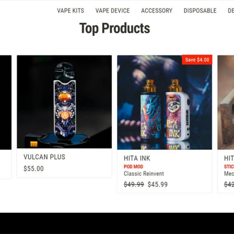 AS电子烟Shopify独立站建站运营引流推广
